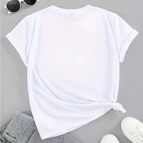 🇺🇸 American Flag Print Crew Neck T-Shirt - Picture 2 of 9